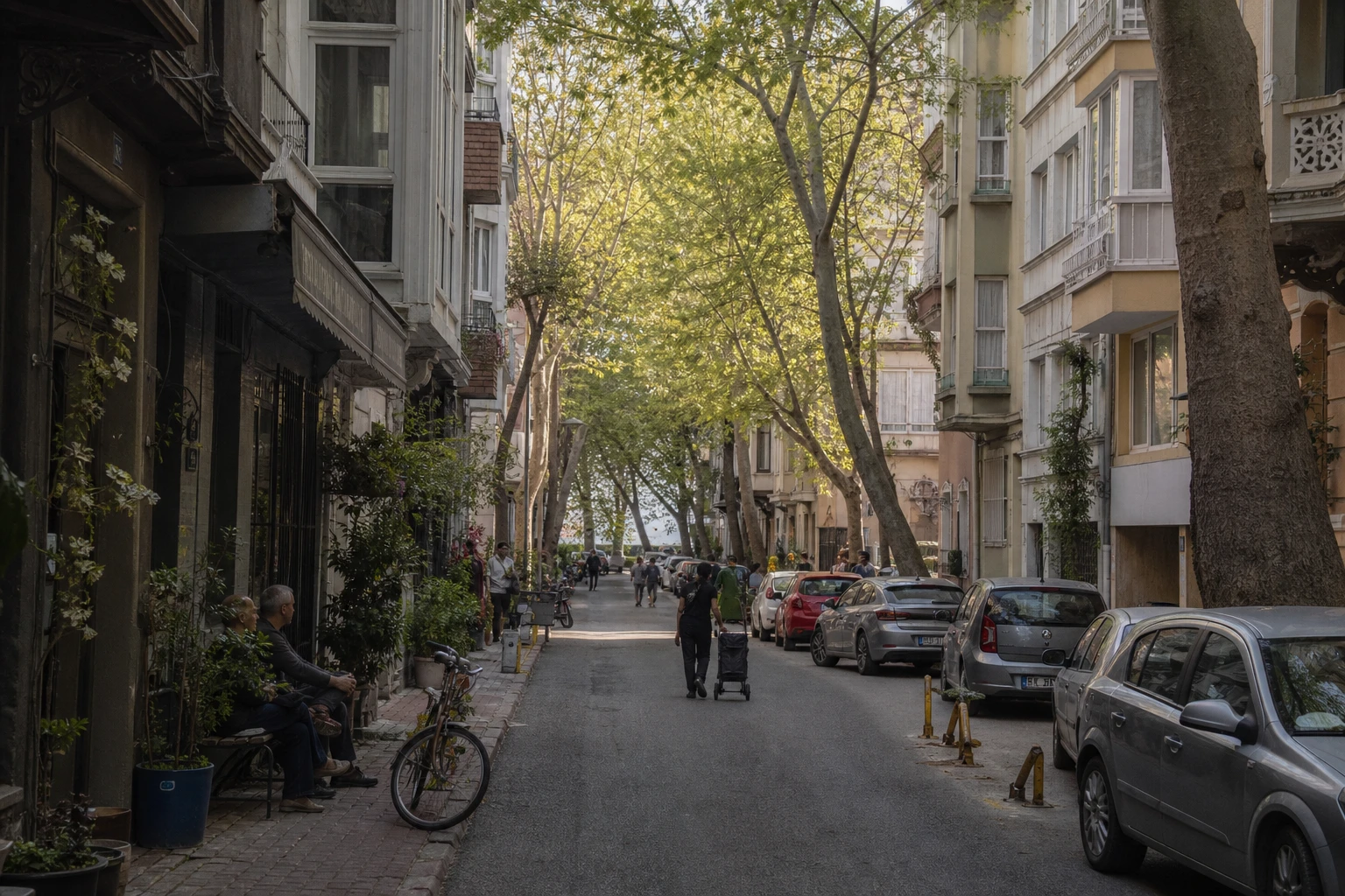 Kadıköy mahallelerinin yerleşim karakterini temsil eden görünüm