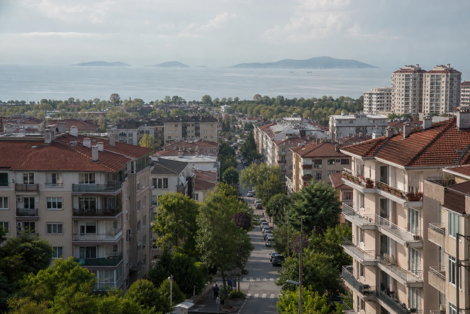 Maltepe mahallelerinin yerleşim karakterini temsil eden görünüm
