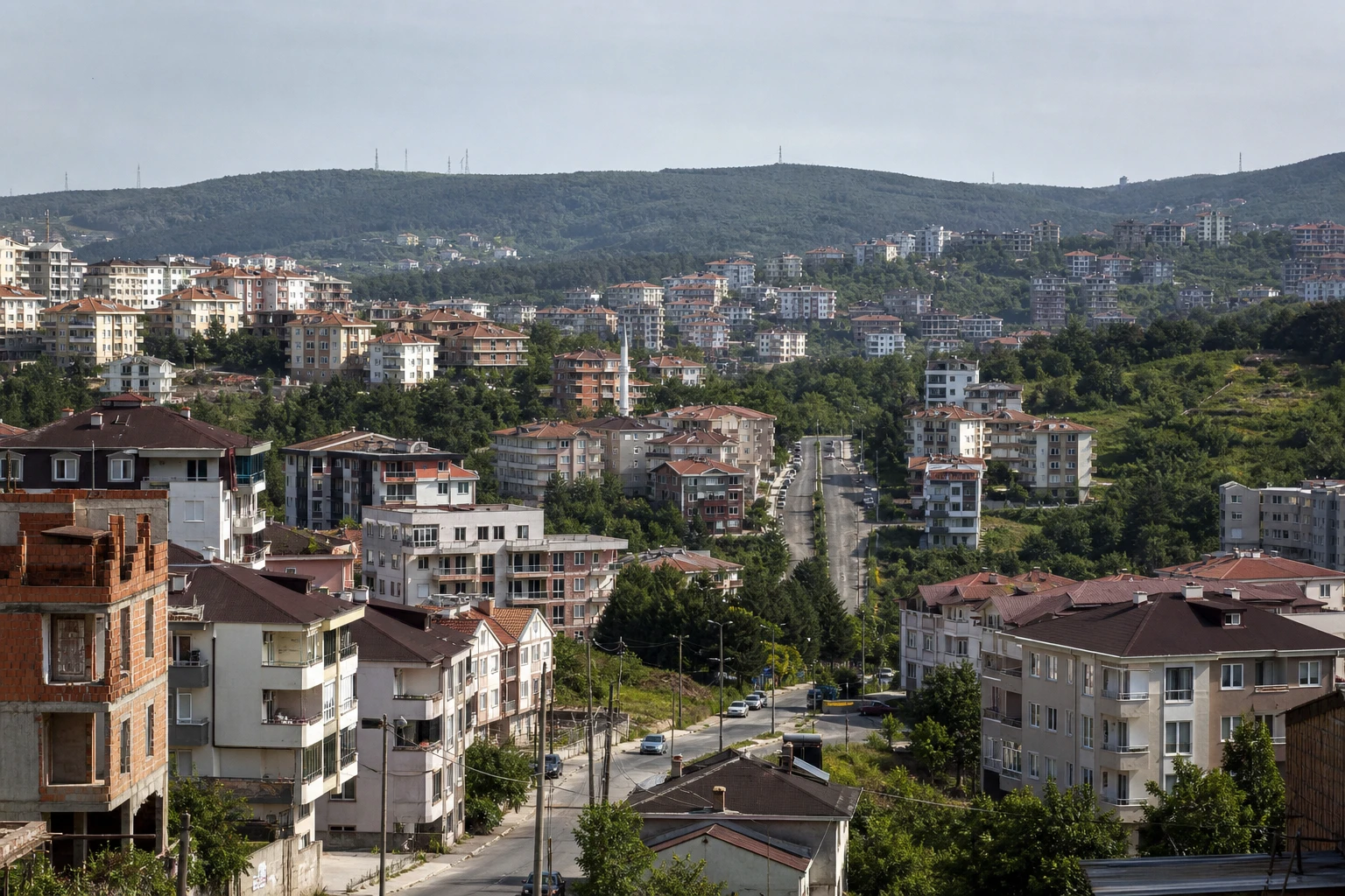 Sancaktepe mahallelerinin yerleşim karakterini temsil eden görünüm
