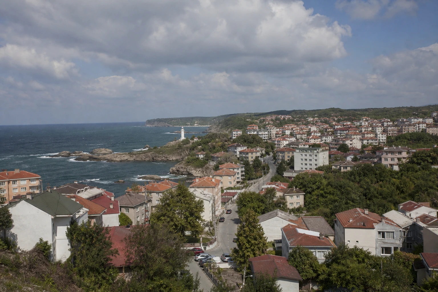 Şile mahallelerinin yerleşim karakterini temsil eden görünüm