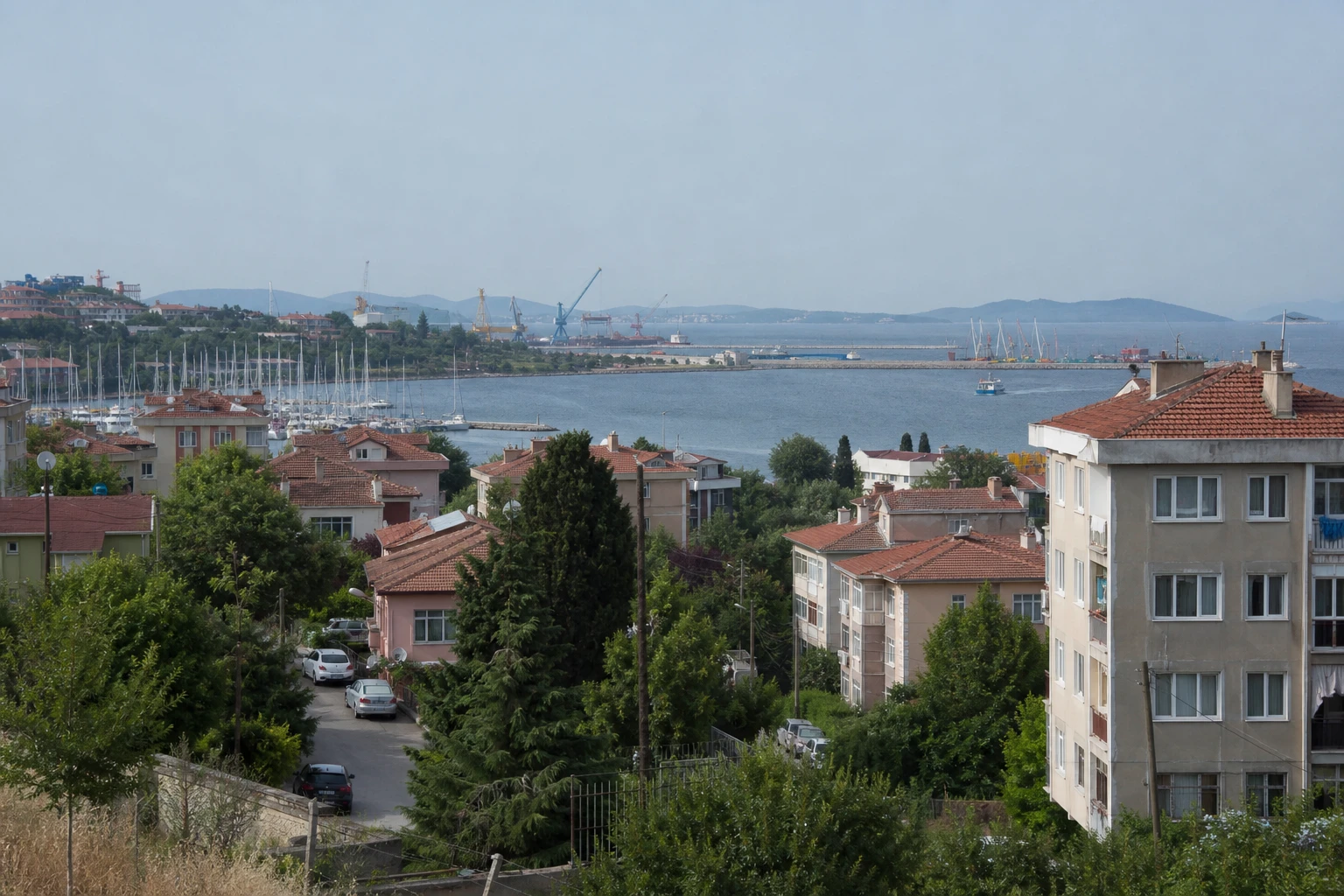 Tuzla mahallelerinin yerleşim karakterini temsil eden görünüm