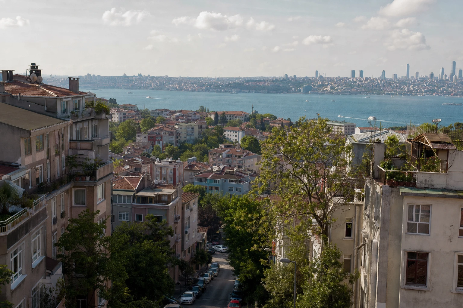 Üsküdar mahallelerinin yerleşim karakterini temsil eden görünüm
